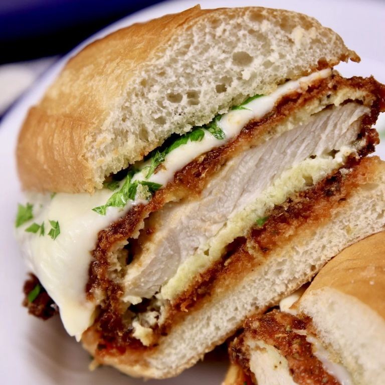 Parmesan Crusted Chicken Cutlet Sandwich
