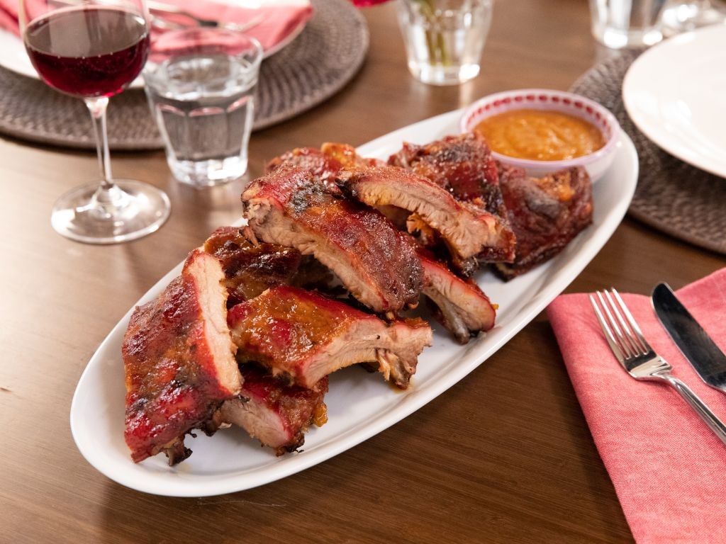 Peach BBQ Baby Back Ribs