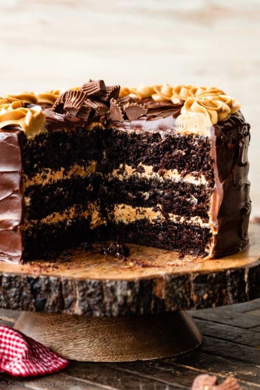 Peanut Butter Chocolate Layer Cake