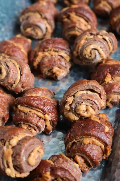 Peanut Butter Chocolate Rugelach
