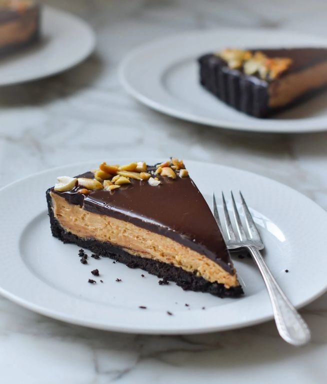 Peanut Butter Chocolate Tart