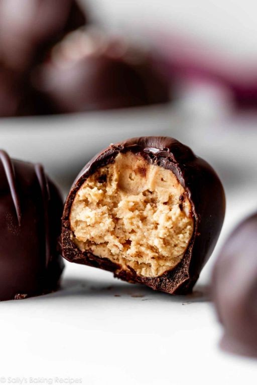 Peanut Butter Chocolate Truffles