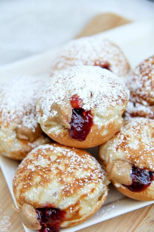 Peanut Butter and Jelly Ebelskiver