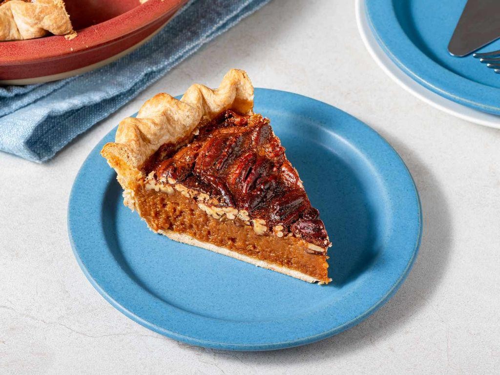 Pecan Derby Pie with Caramel Drizzle