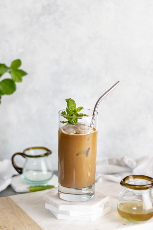 Peppermint Iced Nespresso Latte