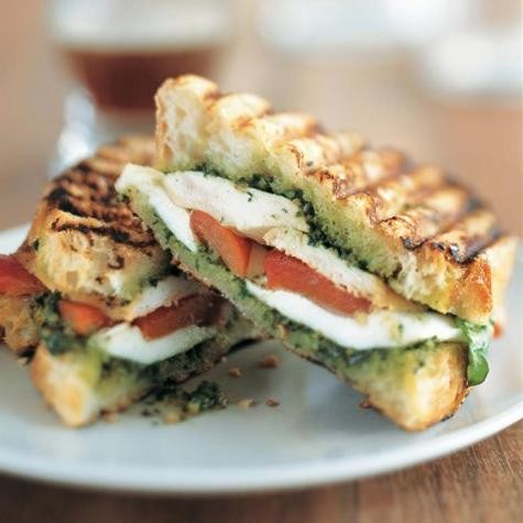 Pesto Mozzarella Chicken Sandwich