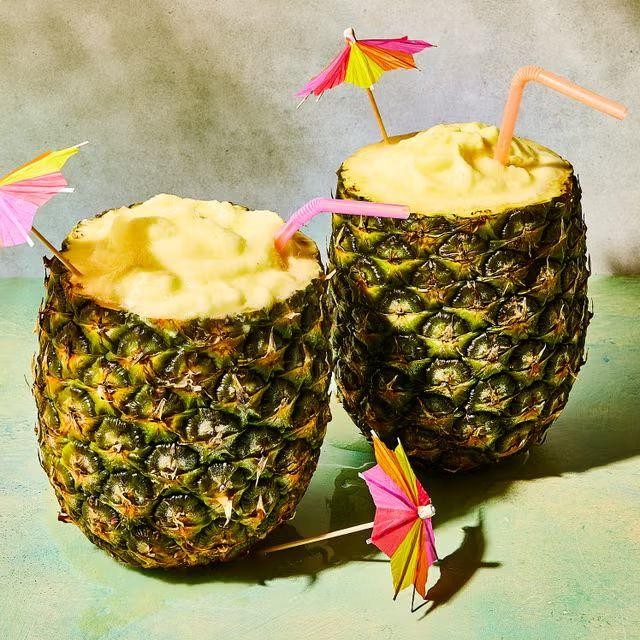 Piña Colada with Fresh Pineapple