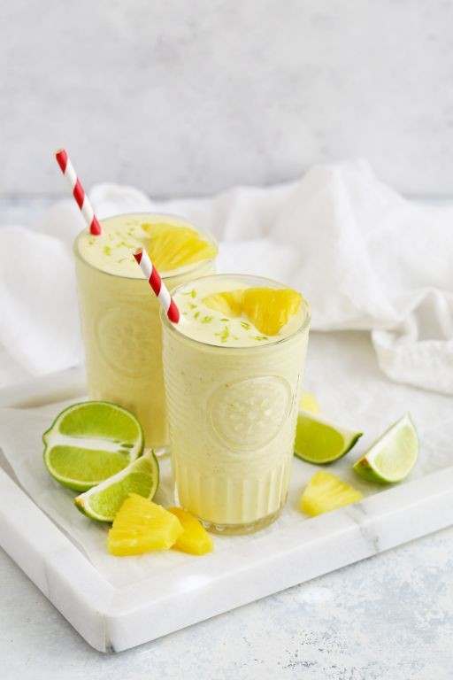 Pineapple Coconut Lime Smoothie