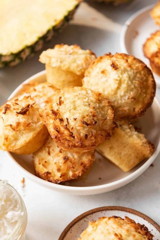 Pineapple Coconut Lowfat Muffins