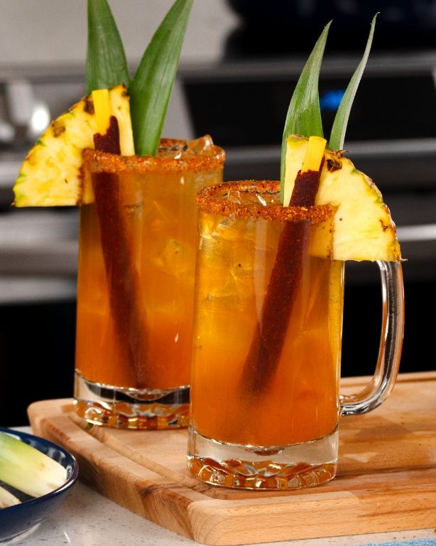 Pineapple Jalapeño Michelada
