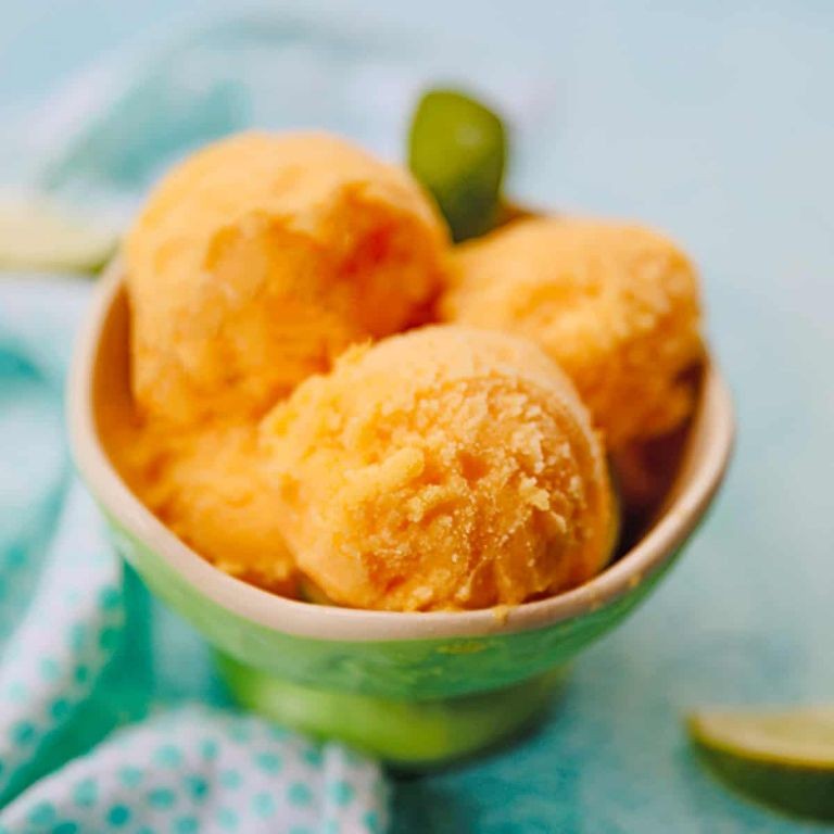 Pineapple Mango Protein Sorbet