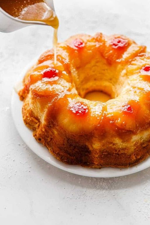 Pineapple Rum Cake