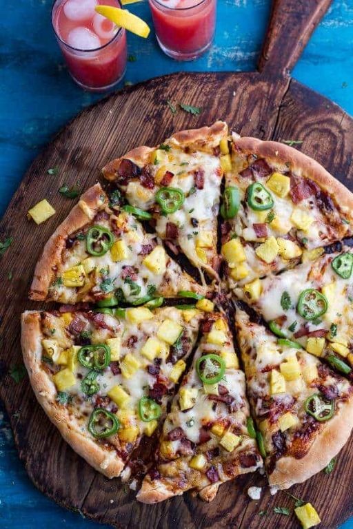Pineapple and Jalapeño Pizza