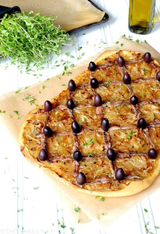 Pissaladière with Caramelized Onions and Anchovies