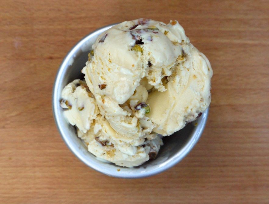 Pistachio Honey Ice Cream