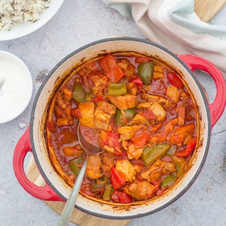 Polish Chicken Goulash with Root Vegetables