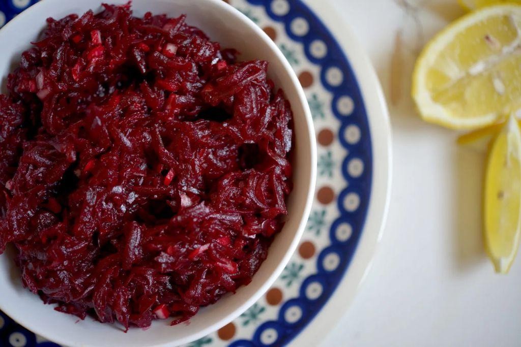 Polish Chicken and Beetroot Salad