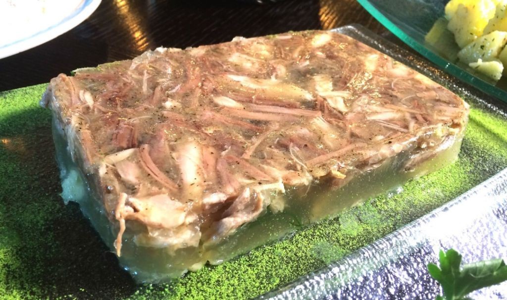 Pork and Apple Aspic