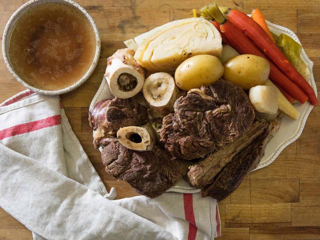 Pot-au-Feu with Beef and Root Vegetables