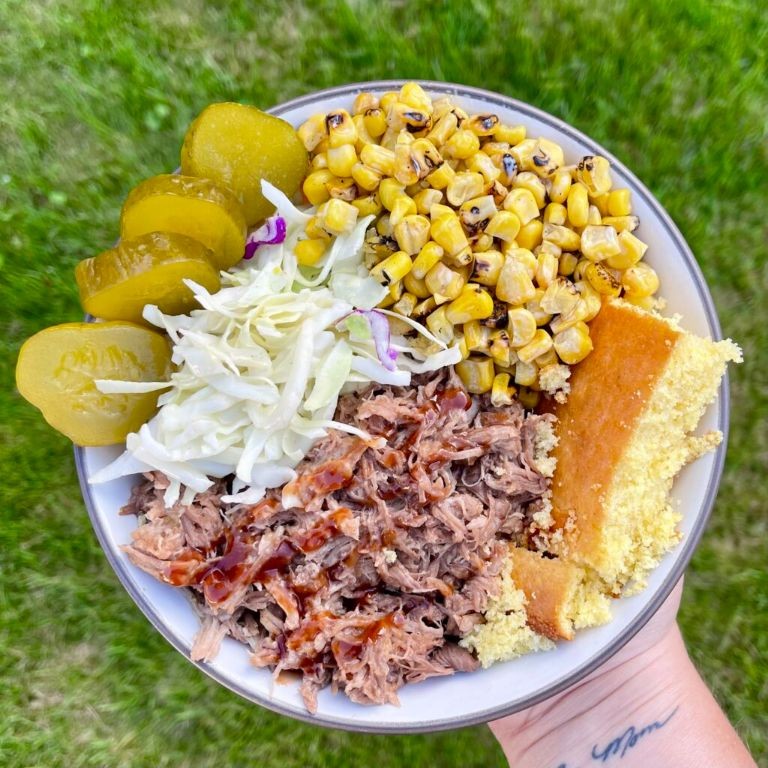 Pulled Pork Cornbread Salad