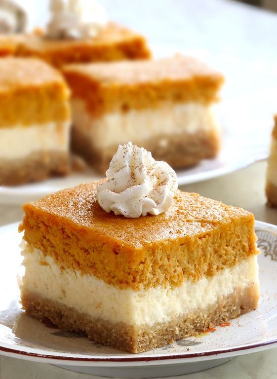 Pumpkin Pie Mix Cheesecake Bars