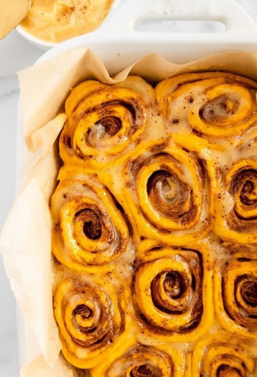 Pumpkin Pie Mix Cinnamon Rolls