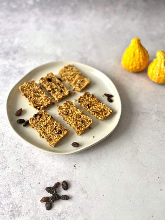 Pumpkin Pie Mix Granola Bars
