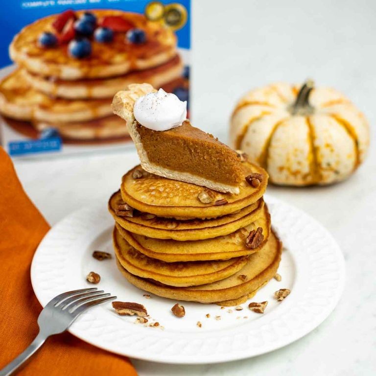 Pumpkin Pie Mix Pancakes