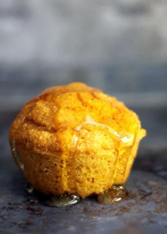 Pumpkin Spice Mini Cornbread Muffins