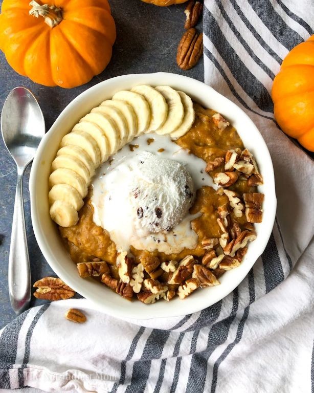 Pumpkin Spice Protein Oatmeal