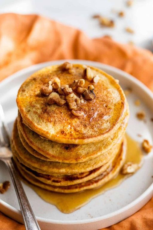 Pumpkin Spice Protein Pancakes