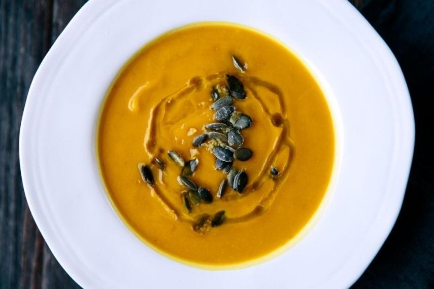 Pumpkin and Ginger Detox Soup
