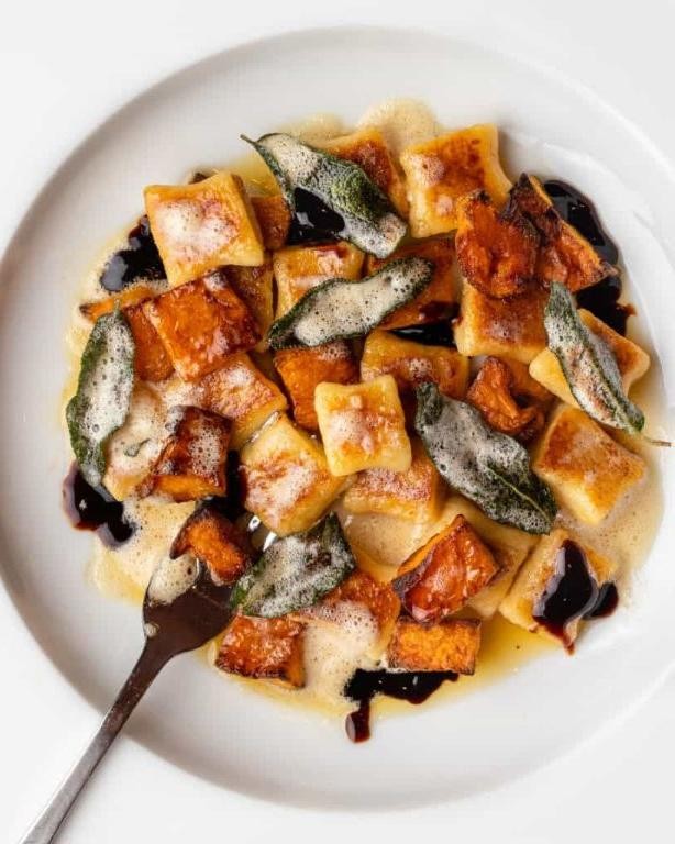 Pumpkin and Sage Gnocchi with Brown Butter Sauce