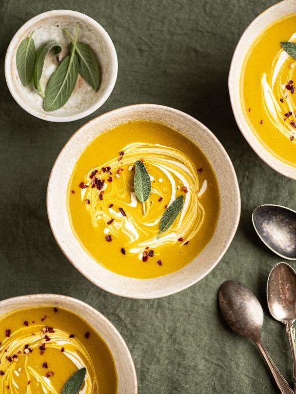Pumpkin and Sage Soup