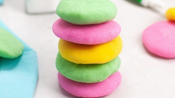 Quick Microwave Playdough with Cream of Tartar