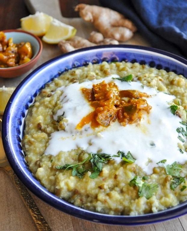 Quick Moong Dal Khichdi
