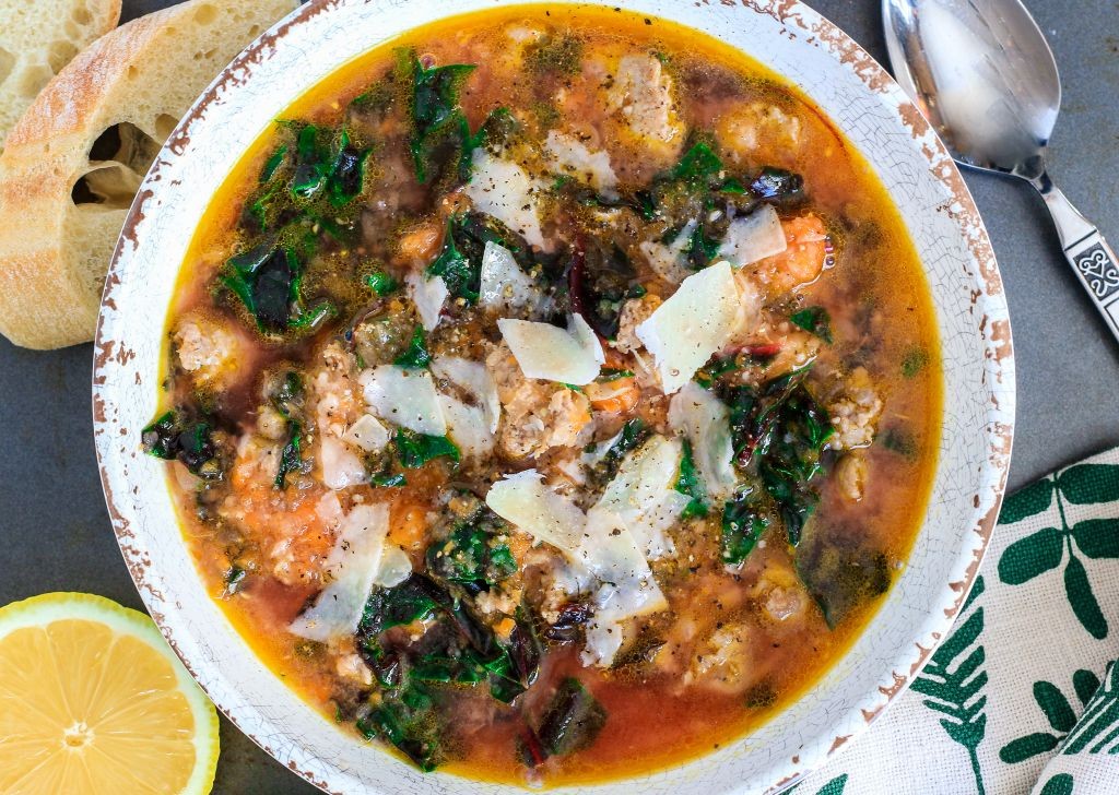 Rainbow Chard and White Bean Soup