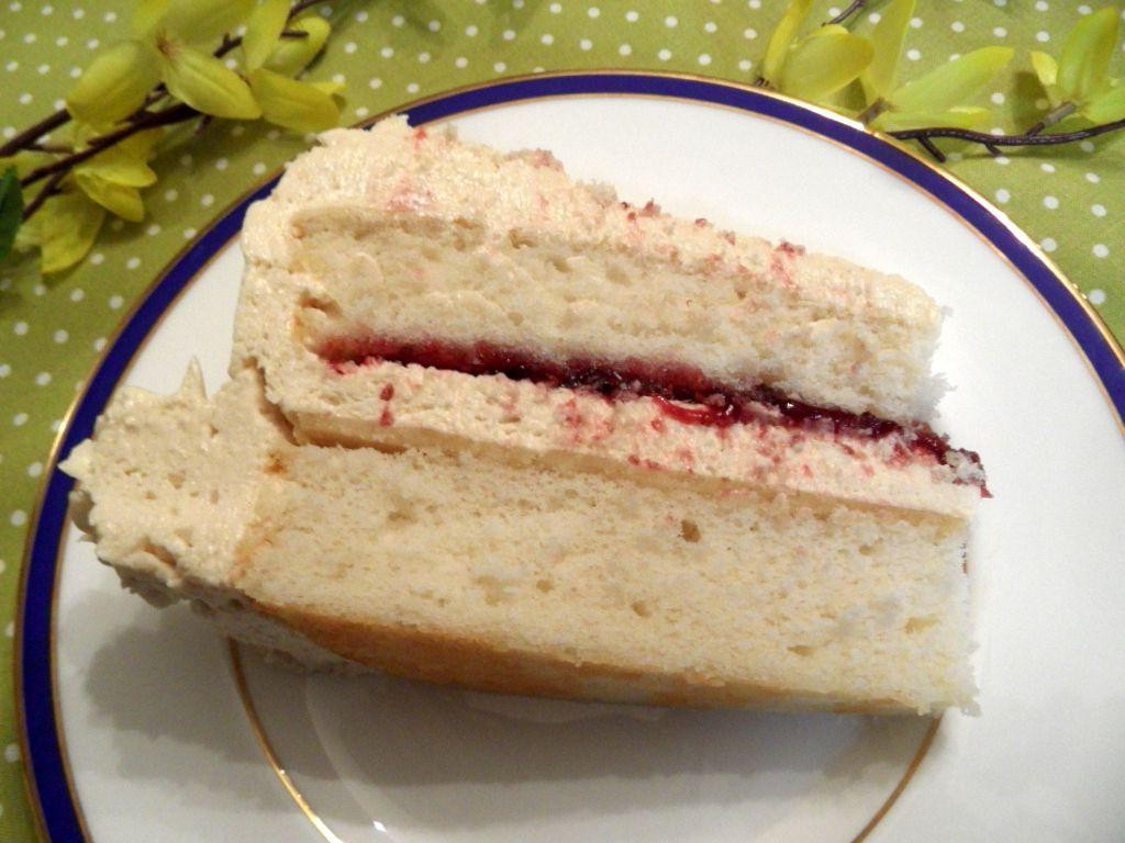 Raspberry Marzipan Layer Cake