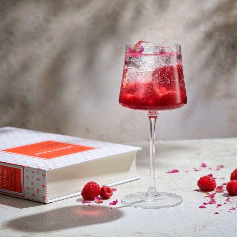 Raspberry Rosé Wine Spritzer