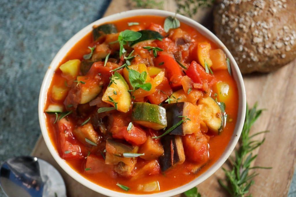 Ratatouille with Fresh Herbs