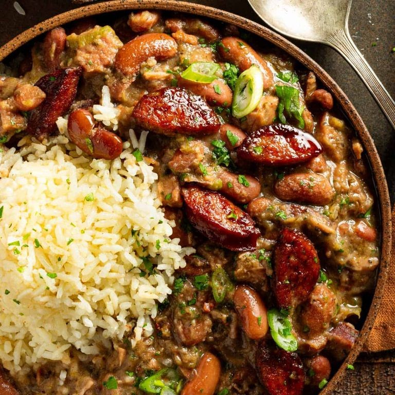 Red Beans and Rice with Andouille Sausage