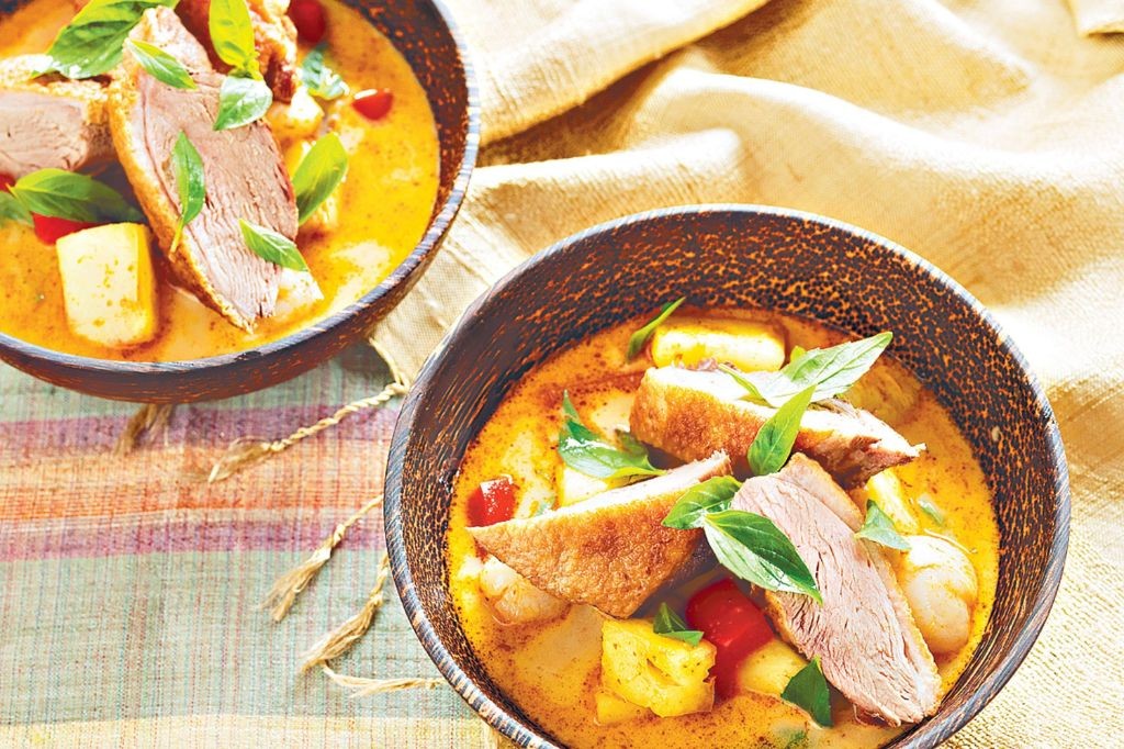 Red Curry Duck with Pineapple