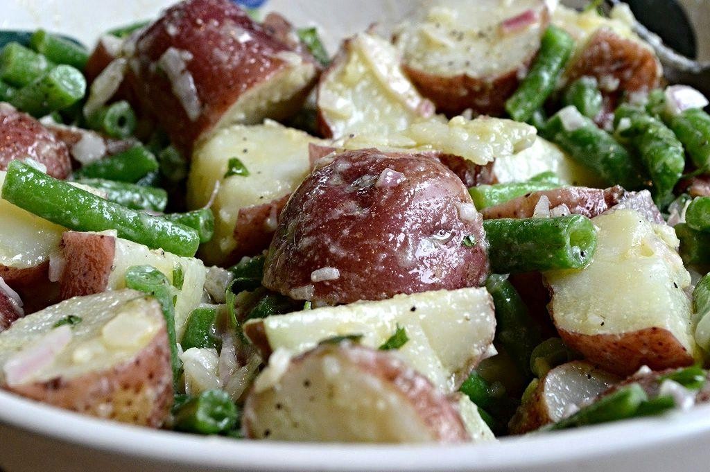 Red Skin Potato and Green Bean Salad