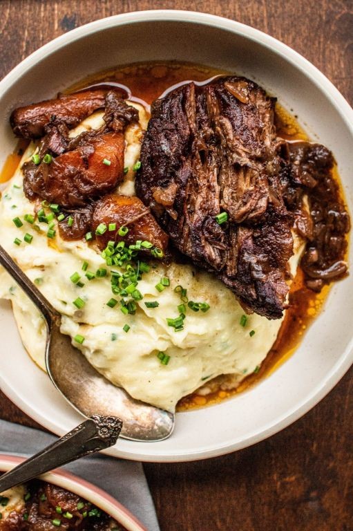 Red Wine Braised Ribeye Roast