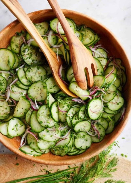 Refreshing Cucumber Salad