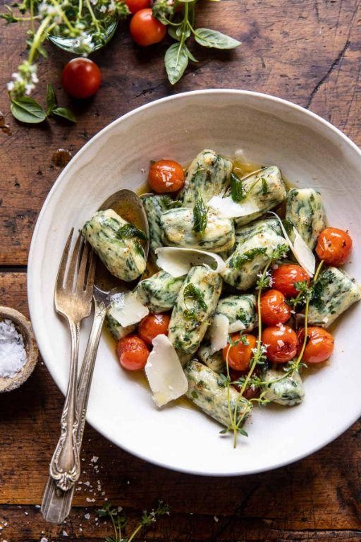 Ricotta and Spinach Gnocchi