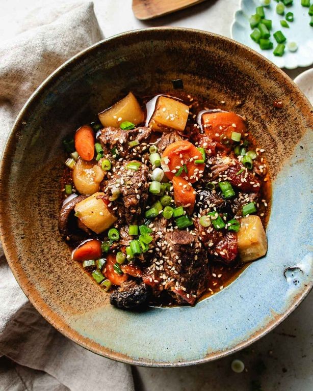 Roasted Kodo Meat Stew
