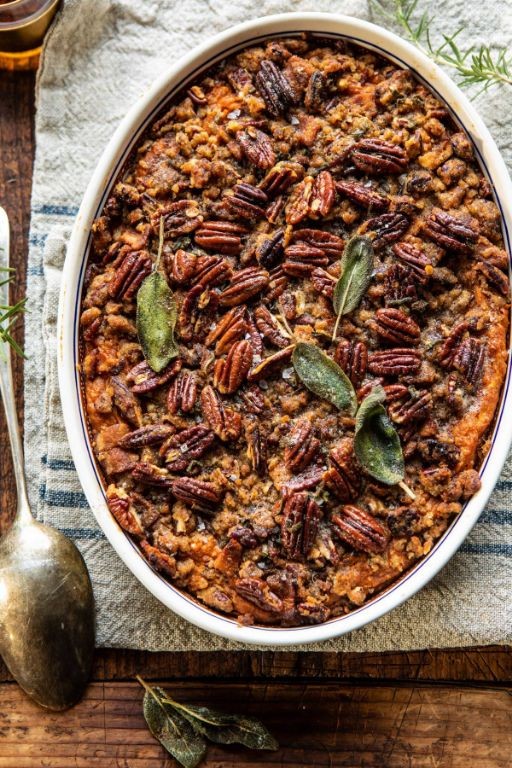Roasted Sweet Potato Casserole