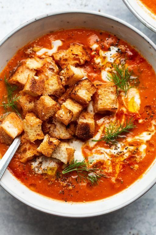 Roasted Tomato and Fennel Bisque