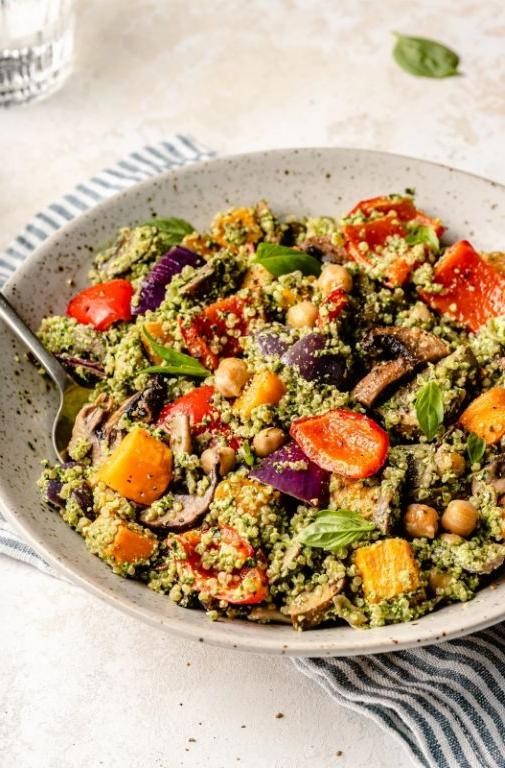 Roasted Vegetable and Quinoa Salad